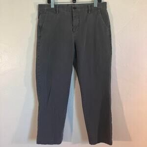 Dockers Gray Straight‎ Leg Chino Pants 34